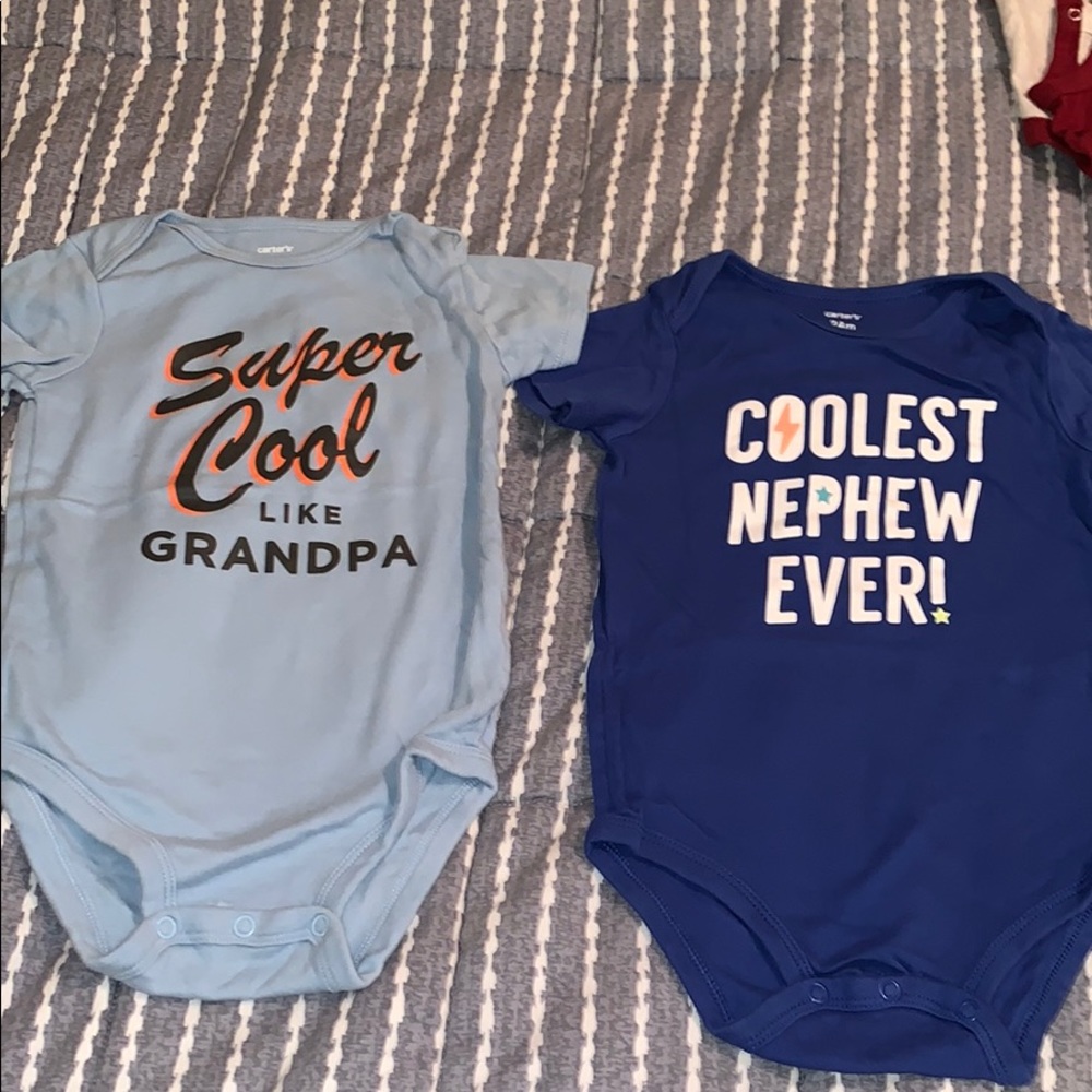 Carter’s onesies, 24 months